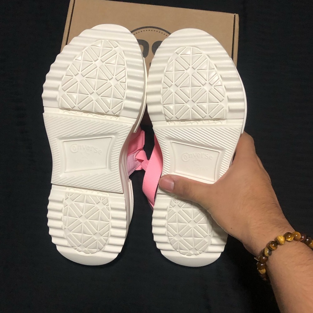 Converse Sport Sandal Pink/White/Black Hook & Loop US 6 EU 38.5 A15095C - Picture 6 of 6